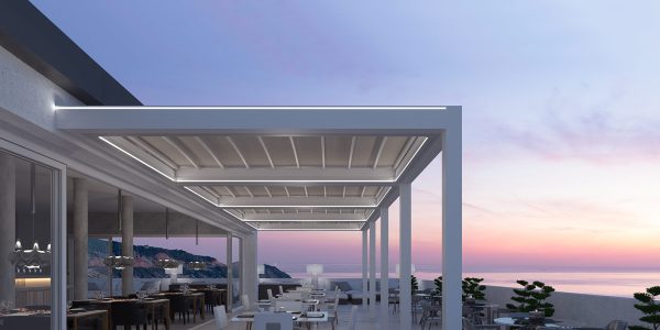 Pergola-tetto-mobile-isola-illuminazione